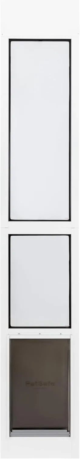 PetSafe Sliding Glass Pet Door – Great for Apartments and Rentals – for Medium Sized Pets – Quick DIY Installation – No Cutting into Your Existing Door