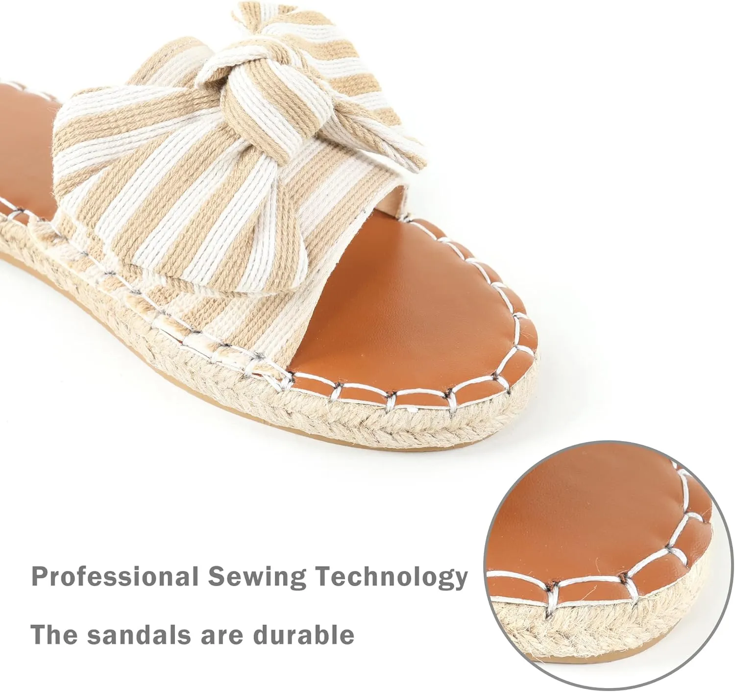 Pilipala Women Straw Slippers Straw Woven Beach Slide Sandals Slip on Flat Open Toe Casual Summer Shoes Espadrille