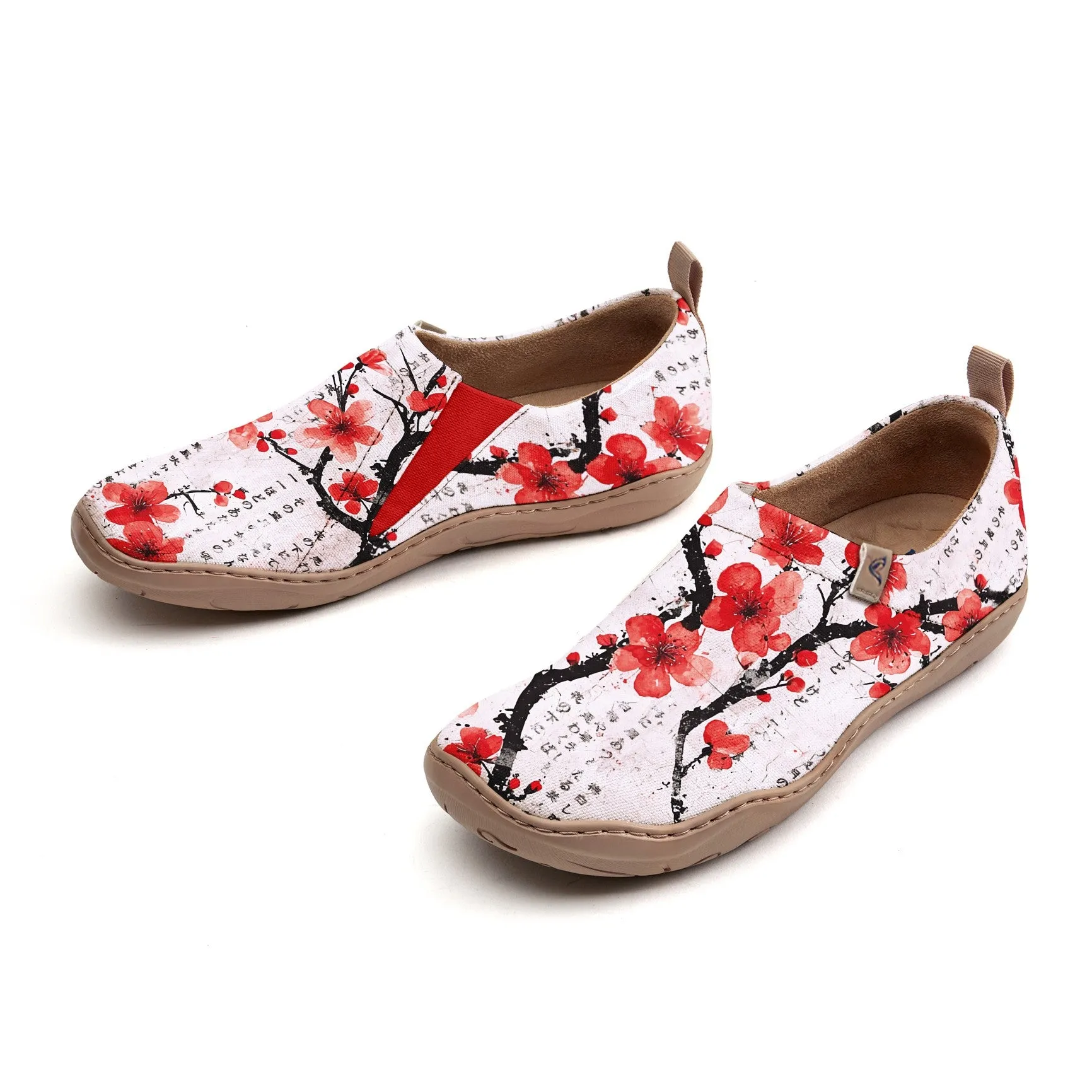 Poetic Plum Blossom  Slip-On