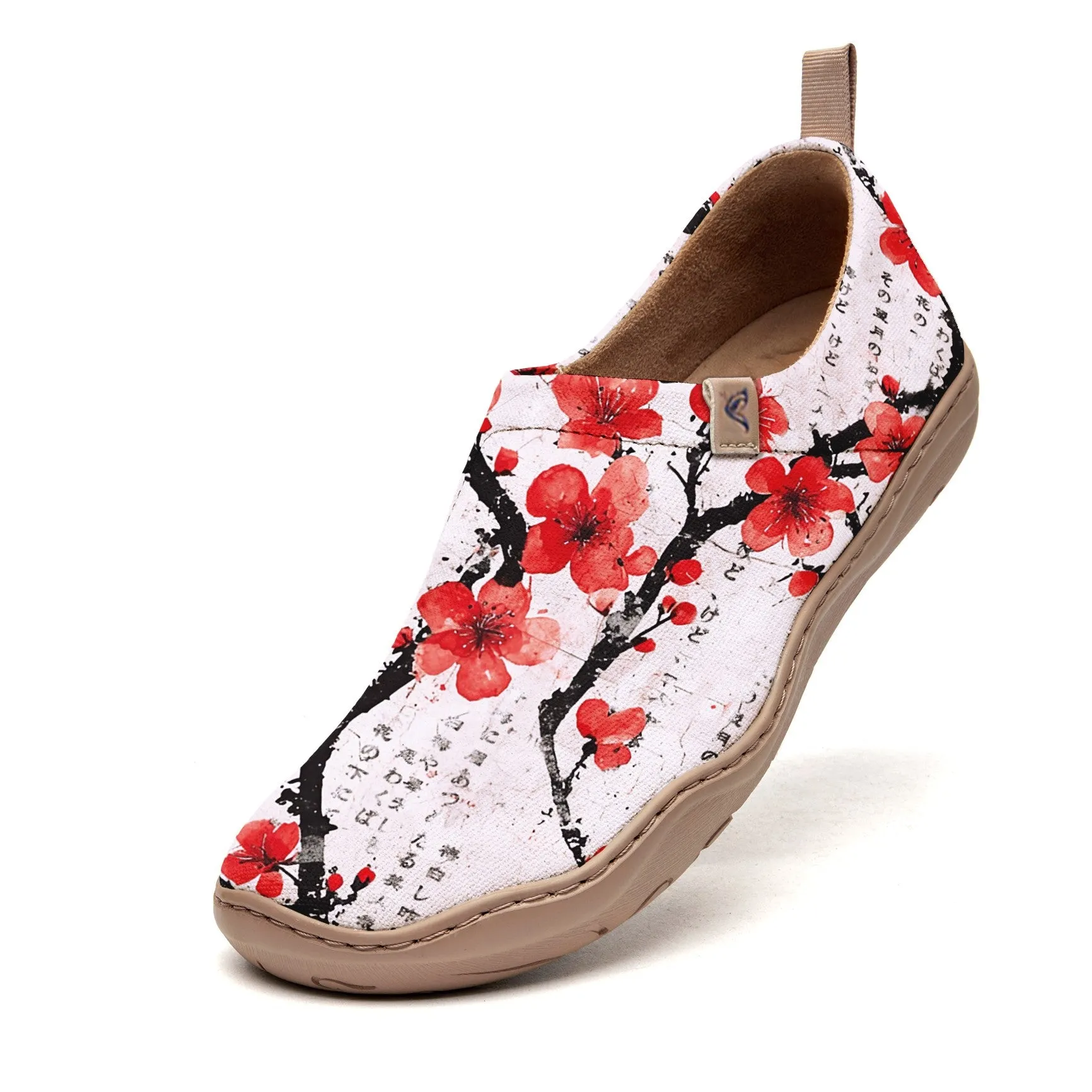 Poetic Plum Blossom  Slip-On