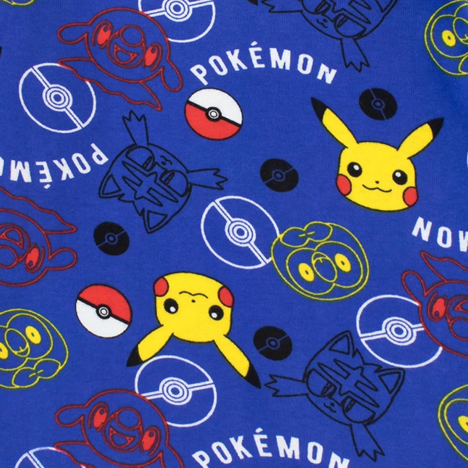 Pokemon Pajamas for Boys | Soft Cotton Pikachu Pajama | Officially licensed Kids Pokémon PJs