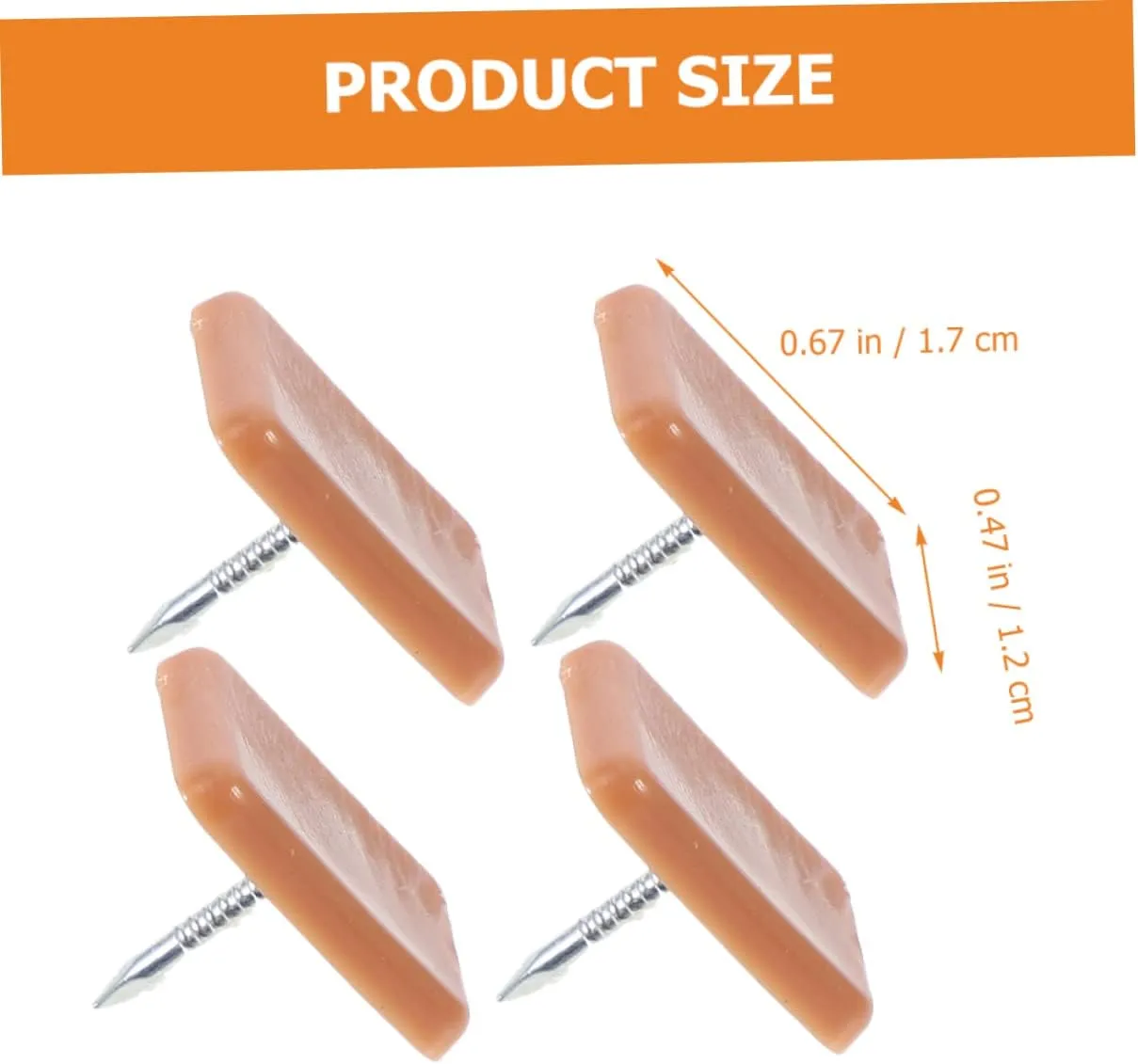 POPETPOP 5sets Chair Glides for Carpet Furniture Sliders Iron and Plastic Material Strong and 30pcs*5