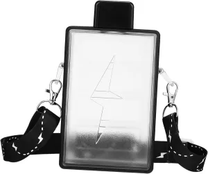 Portable Rectangular Water Bottle with Strap Design for Fitness and Outdoor Activities and Easy to Kettle