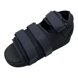 Post Op Shoe for Broken Foot or Toe, Surgical Walking Shoe with Adjustable Strap, Orthopedic Recovery Cast Shoe for Post Surgery, Fractured Foot, Stress Fracture, Sprains - Left or Right Foot (M)