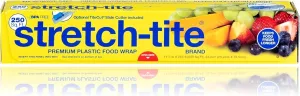 Premium Plastic Food Wrap, 500 Sq. Ft., 516.12-Ft. x 11.5/8-Inch