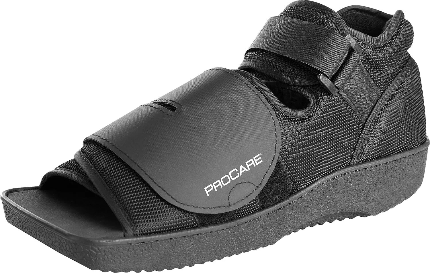 ProCare Squared Toe Post-Op Shoe, X-Large (Shoe Size: Women's 13.5  / Men's 12.5 ), Black