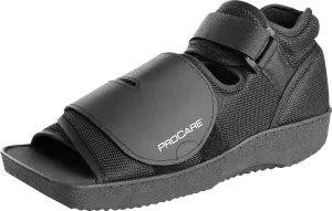 ProCare Squared Toe Post-Op Shoe, X-Large (Shoe Size: Women's 13.5  / Men's 12.5 ), Black
