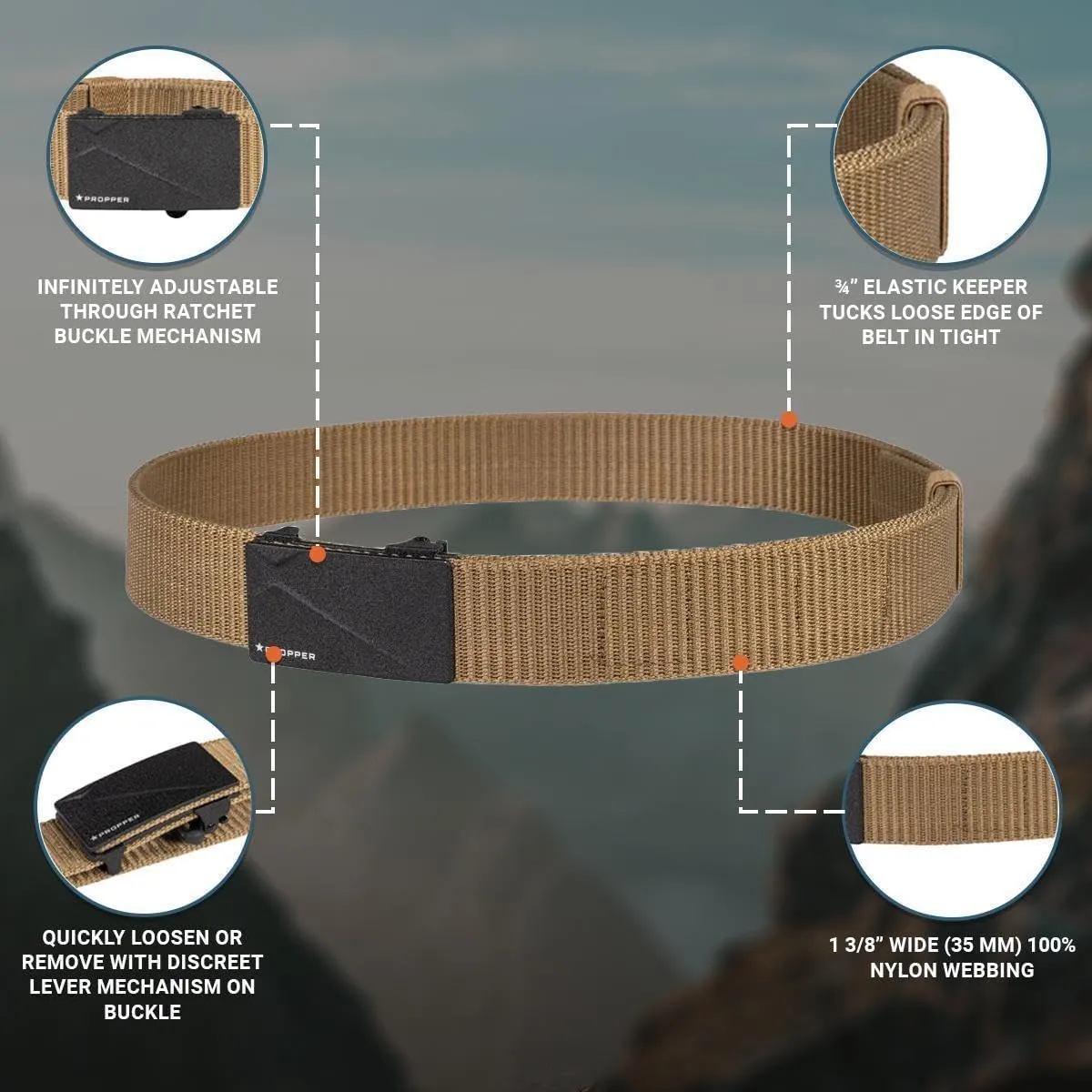 Propper Ratchet Buckle Tactical Belt