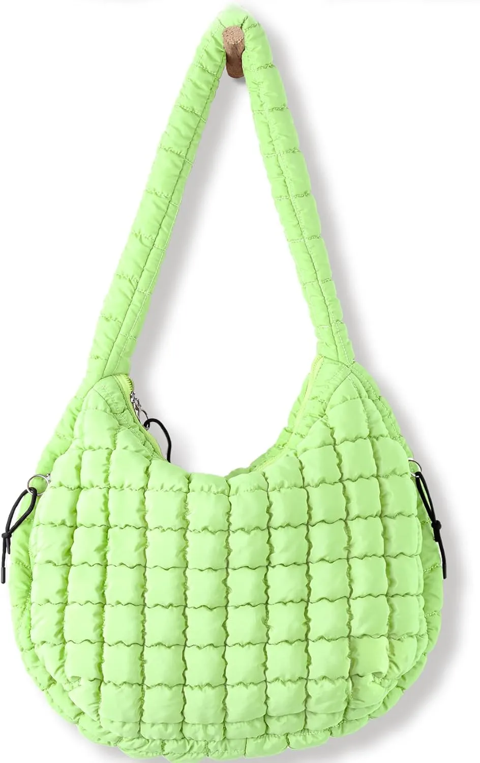 Puffer Tote Bag for Women Large Quilted Tote Bag Quilted Carryall Bag Soft Puffy Crossbody Bag Hobo Handbags Puff Purse