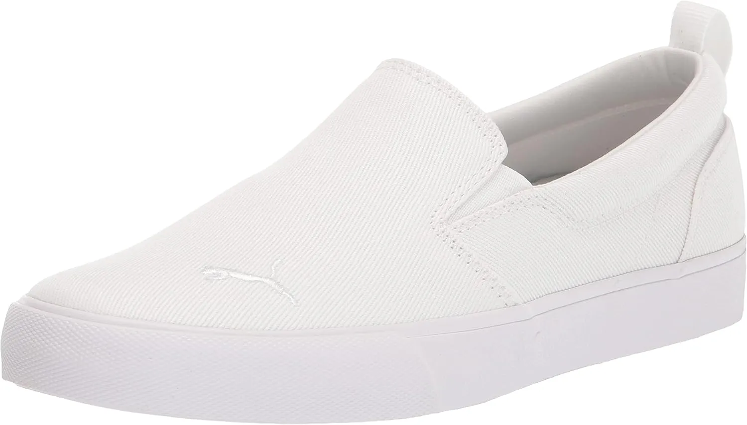 PUMA Bari Slip-On Women's Slip On 6.5 B(M) US White-Silver