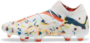 Puma Mens Future 7 Ultimate Creativity Firm GroundArtificial Ground Soccer Cleats - Blue, Orange, White, Yellow - Size 7 M