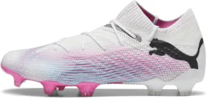 Puma Mens Future 7 Ultimate Firm GroundArtificial Ground Soccer Cleats - White
