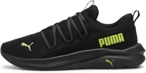 PUMA Mens Softride One4all Cross Trainer, Mens Black-Lime Pow-Cool Dark Gray, 11.5