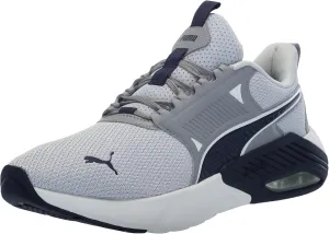 PUMA Men's Trainer X-Cell Nova Cross Training Shoes, Black-Electric Lime-Cool Mid Gray, 11.5