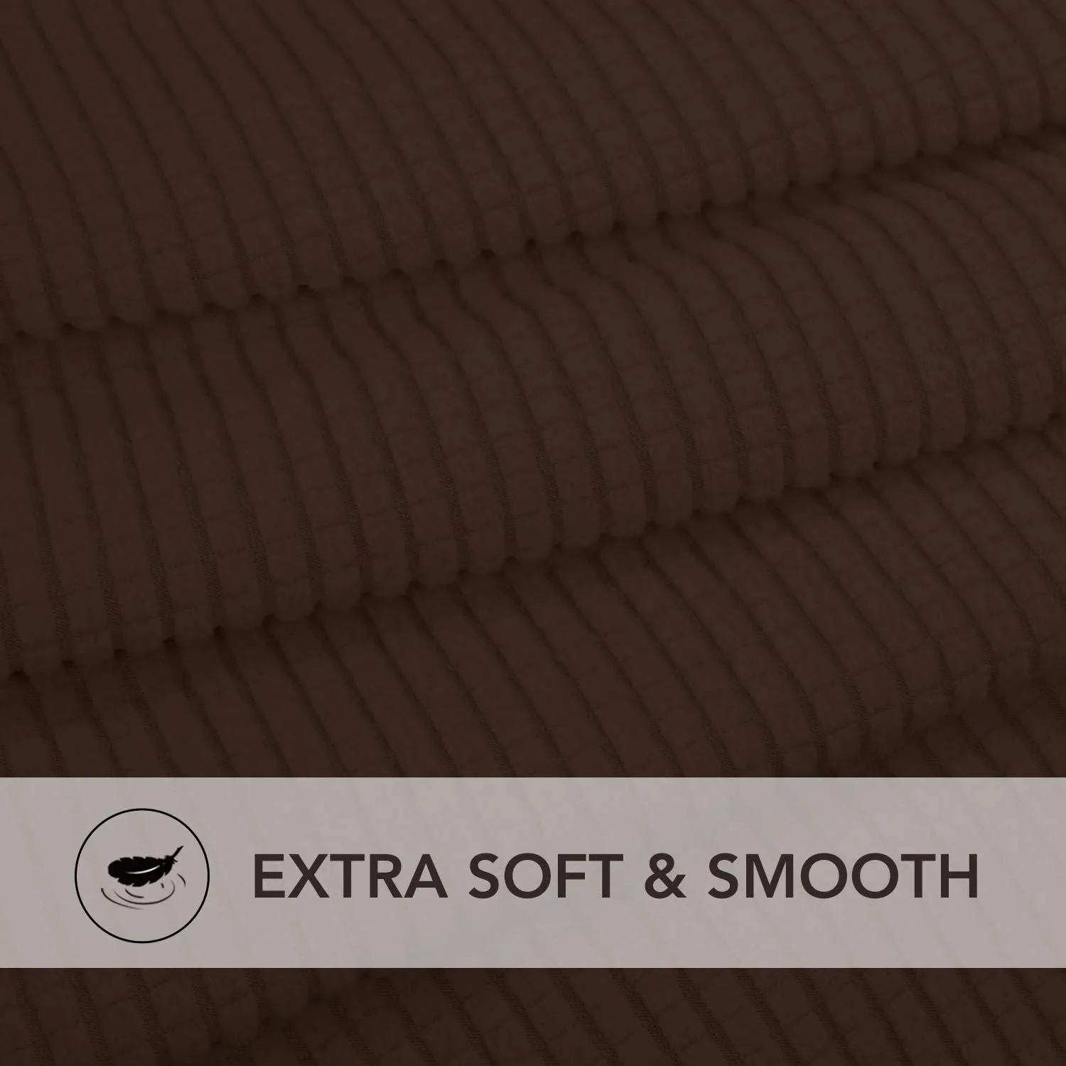 PureFit Stretch Sofa Slipcover – Spandex Jacquard Non Slip Soft Couch Sofa Cover, Washable Furniture Protector with Non Skid Foam and Elastic Bottom for Kids (Sofa, Coffee)