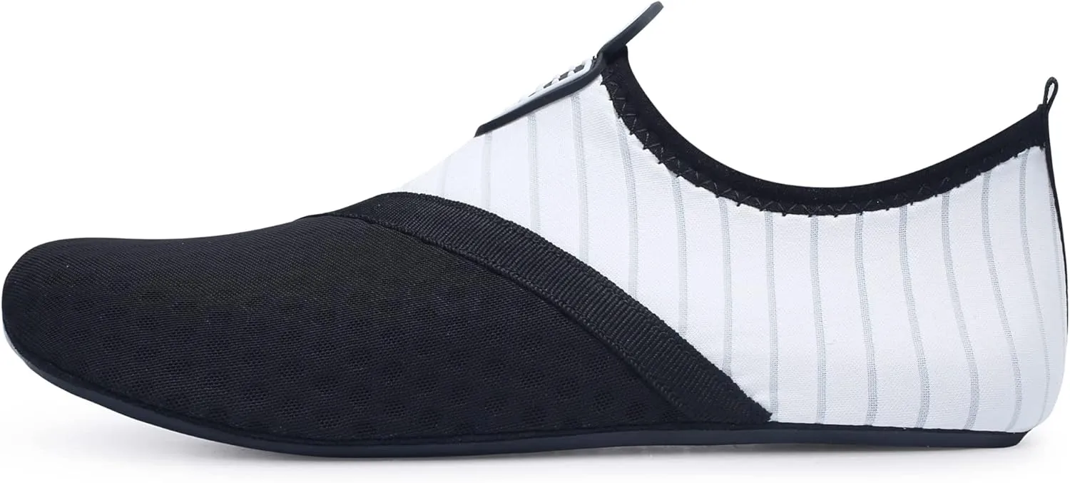 QACOHU Womens Mens Water Shoes Barefoot Skin Shoes Quick-Dry Water Shoe for Dive Surf Swim Beach Yoga