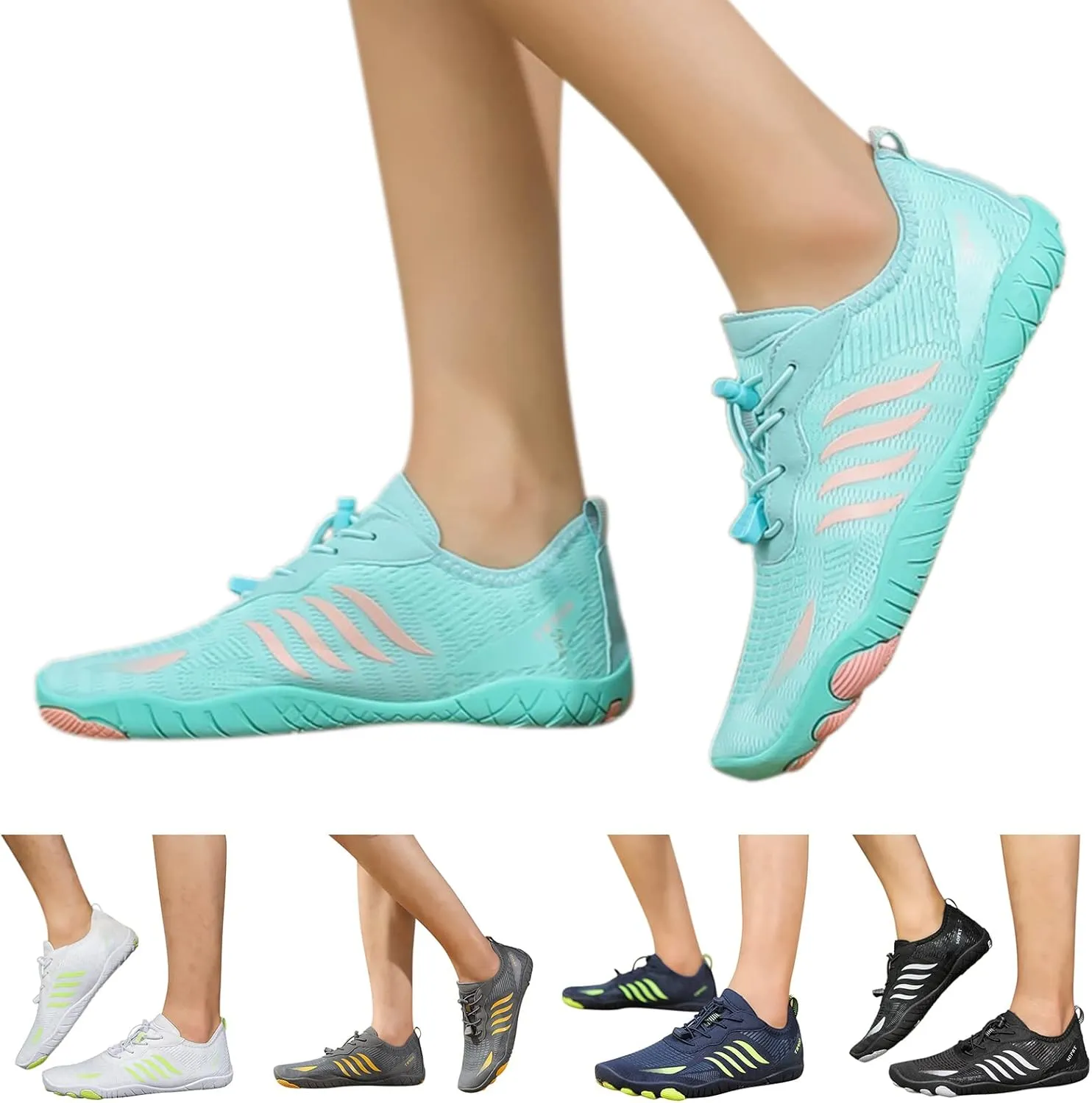Quick Dry Water Shoes for Barefoot Beach Swim Pool Aqua Socks Womens Mens Outdoor Sports Hiking Surf Kayaking Yoga Exercise Shoes
