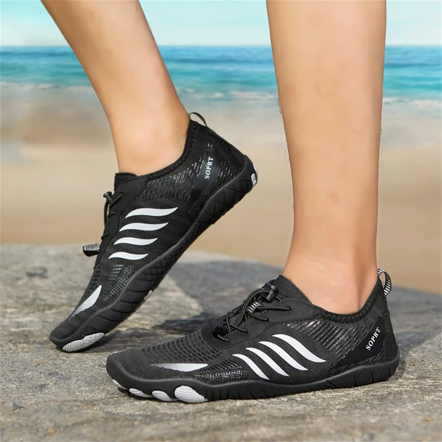 Quick Dry Water Shoes for Barefoot Beach Swim Pool Aqua Socks Womens Mens Outdoor Sports Hiking Surf Kayaking Yoga Exercise Shoes