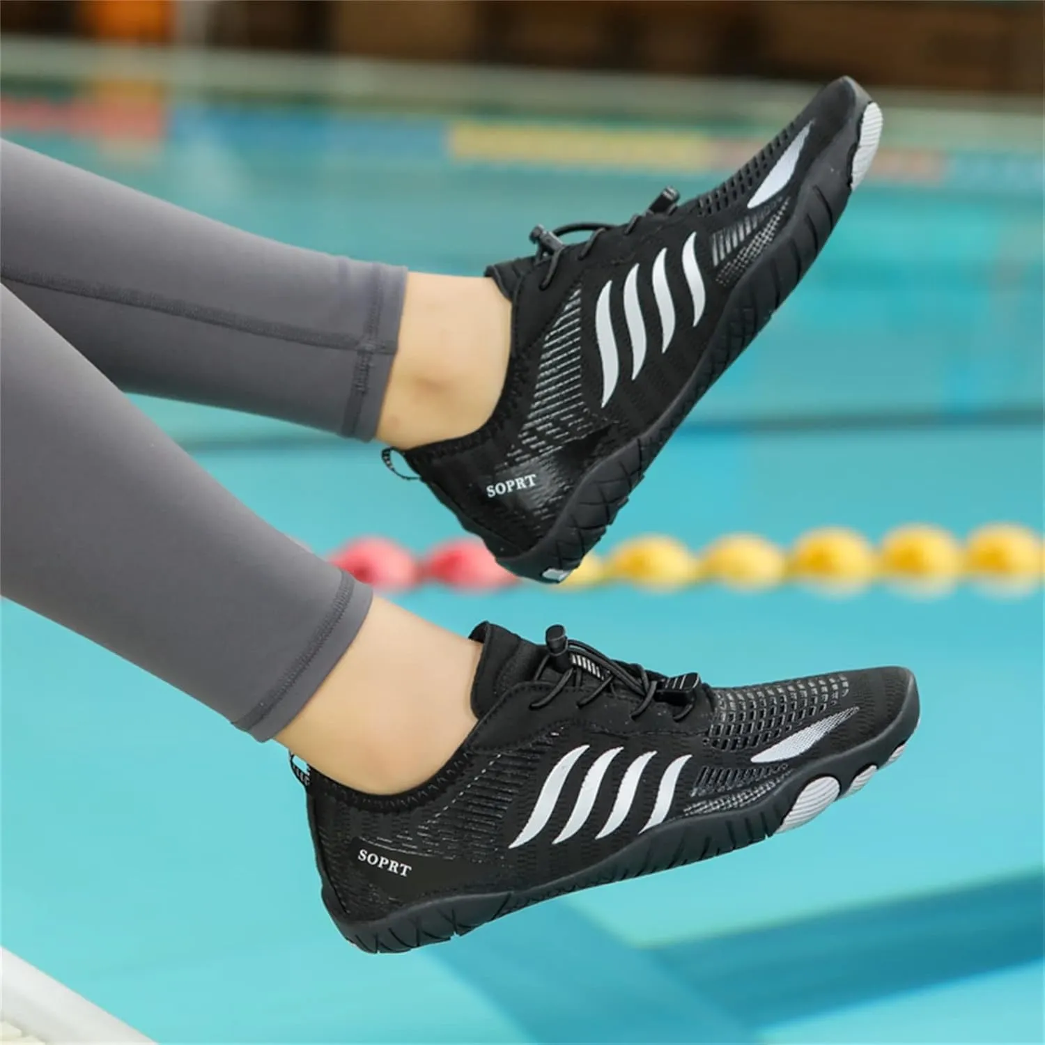 Quick Dry Water Shoes for Barefoot Beach Swim Pool Aqua Socks Womens Mens Outdoor Sports Hiking Surf Kayaking Yoga Exercise Shoes
