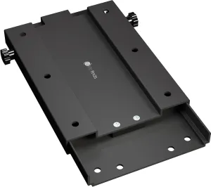 Quick Release Mounting Bracket Kit Designed for Trolling Motors, Aluminum Plates, Stainless Steel Hardware, Black, LF-TMQR1