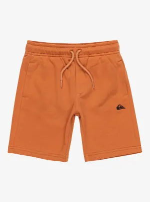 Quiksilver Kids' Easy Day Elastic Waist Shorts (2-7 years) Bran EQKFB03120_CMN0