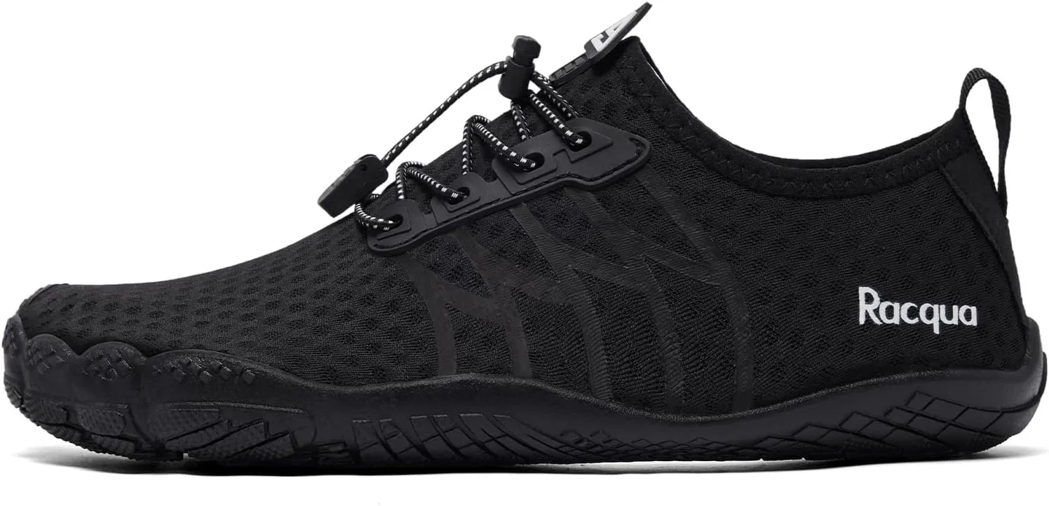 Racqua Water Shoes Quick-Dry Swim Shoes Breathable Lightweight Beach Shoes Pool Barefoot Aqua for Women Men