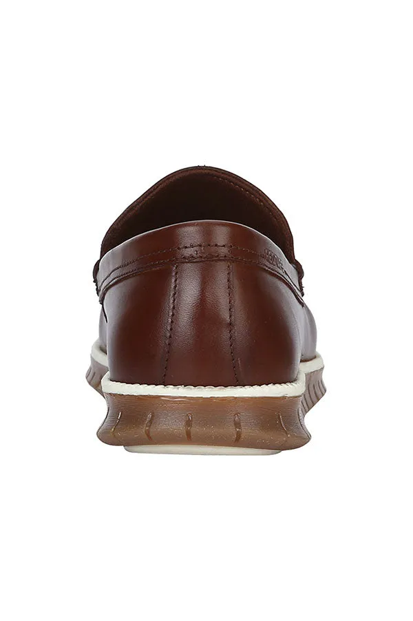 RedTape Men Black Loafers