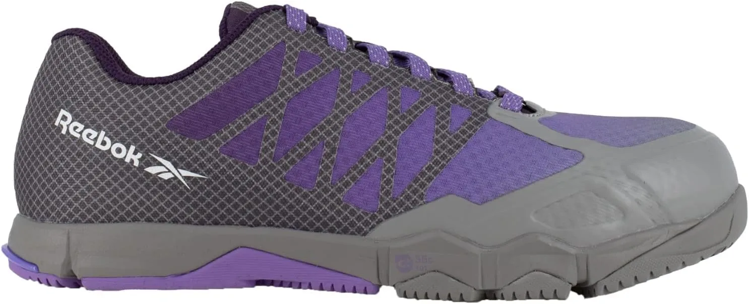Reebok Women's Rb451 Arion Work Safety Toe Athletic Shoe Grey/Mauve Industrial & Construction