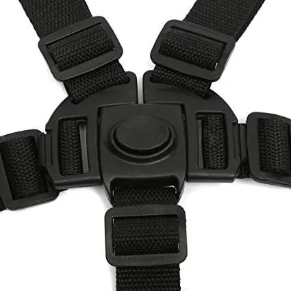Replacement Parts/Accessories Compatible with Micralite Strollers Products for Babies, Toddlers, and Children (Harness Buckle w Straps) 5B w