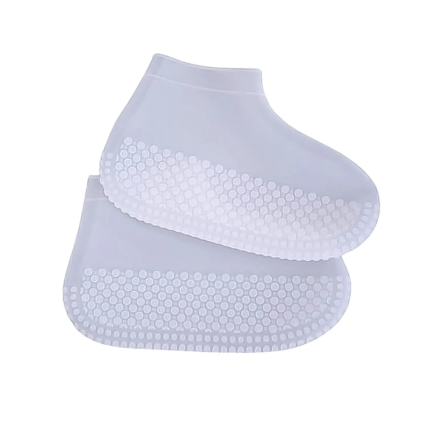 Reusable Silicone Waterproof Shoe Covers – Large, 1 Pair, Multi-Color