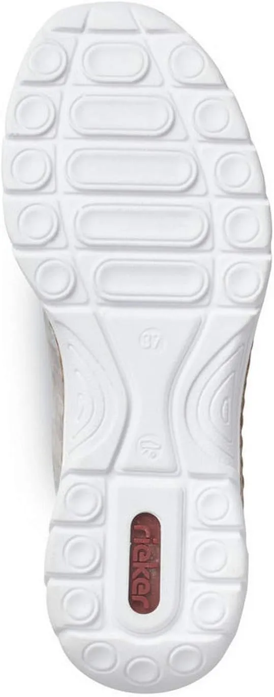 Rieker Women's N42K6-40 Nikita Grey Metallic