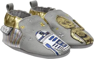 Robeez Baby Boys and Unisex Soft Soles Slip-Resistant Crib Shoes Slippers for Infant and Toddler, 0-24 Months