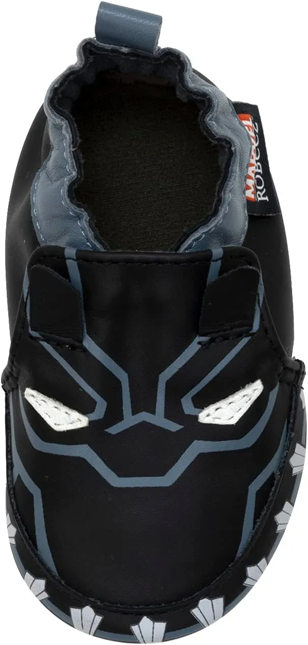 Robeez Baby Boys and Unisex Soft Soles Slip-Resistant Crib Shoes Slippers for Infant and Toddler, 0-24 Months