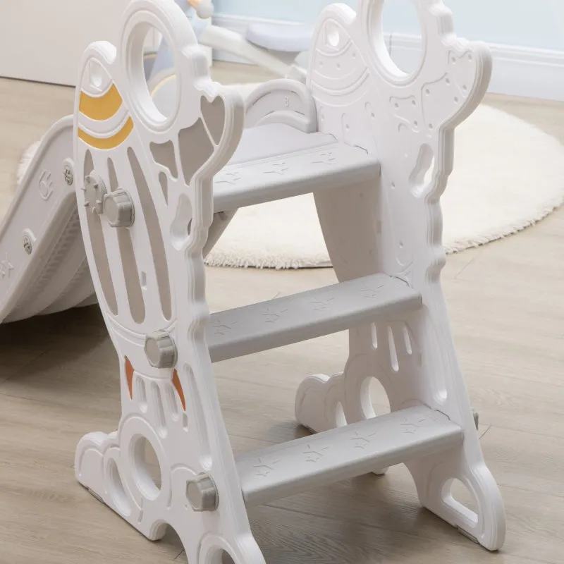 Rootz Slide for Children - Kids Slide - Toddler Slide - Extra Safe Design - Durable Plastic - Imaginative Rocket Design - 157cm x 46.5cm x 80cm