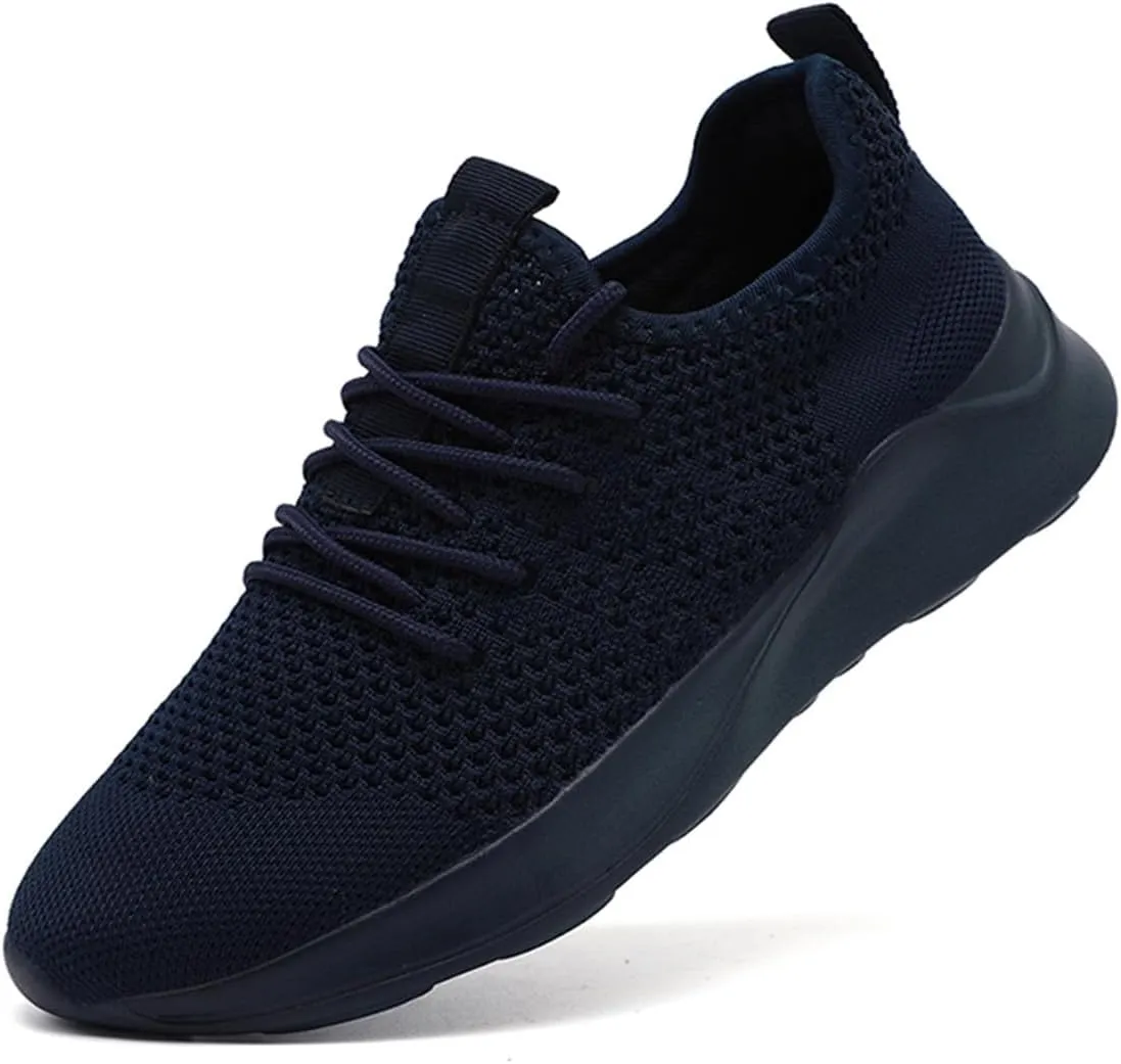 Running Shoes for Men Slip on Tennis Shoes Fashion Sneakers Lightweight Breathable Casual Walking Shoes Outdoor Workout Athletic Training Gym Trainer Sport Trainers