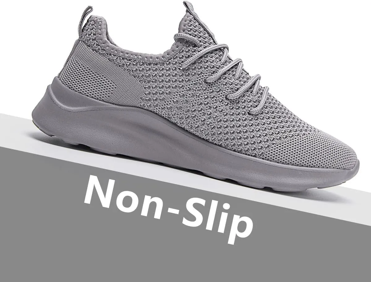 Running Shoes for Men Slip on Tennis Shoes Fashion Sneakers Lightweight Breathable Casual Walking Shoes Outdoor Workout Athletic Training Gym Trainer Sport Trainers