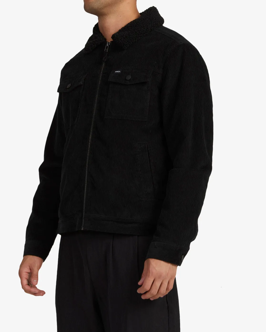 RVCA Easy Trucker Sherpa Jacket
