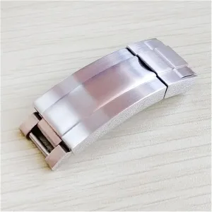 Safety Folding Slide Lock Strap Buckle Stainless Steel Strap Parts Combination Watch Buckle