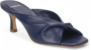 Sage Leather Slide Sandal