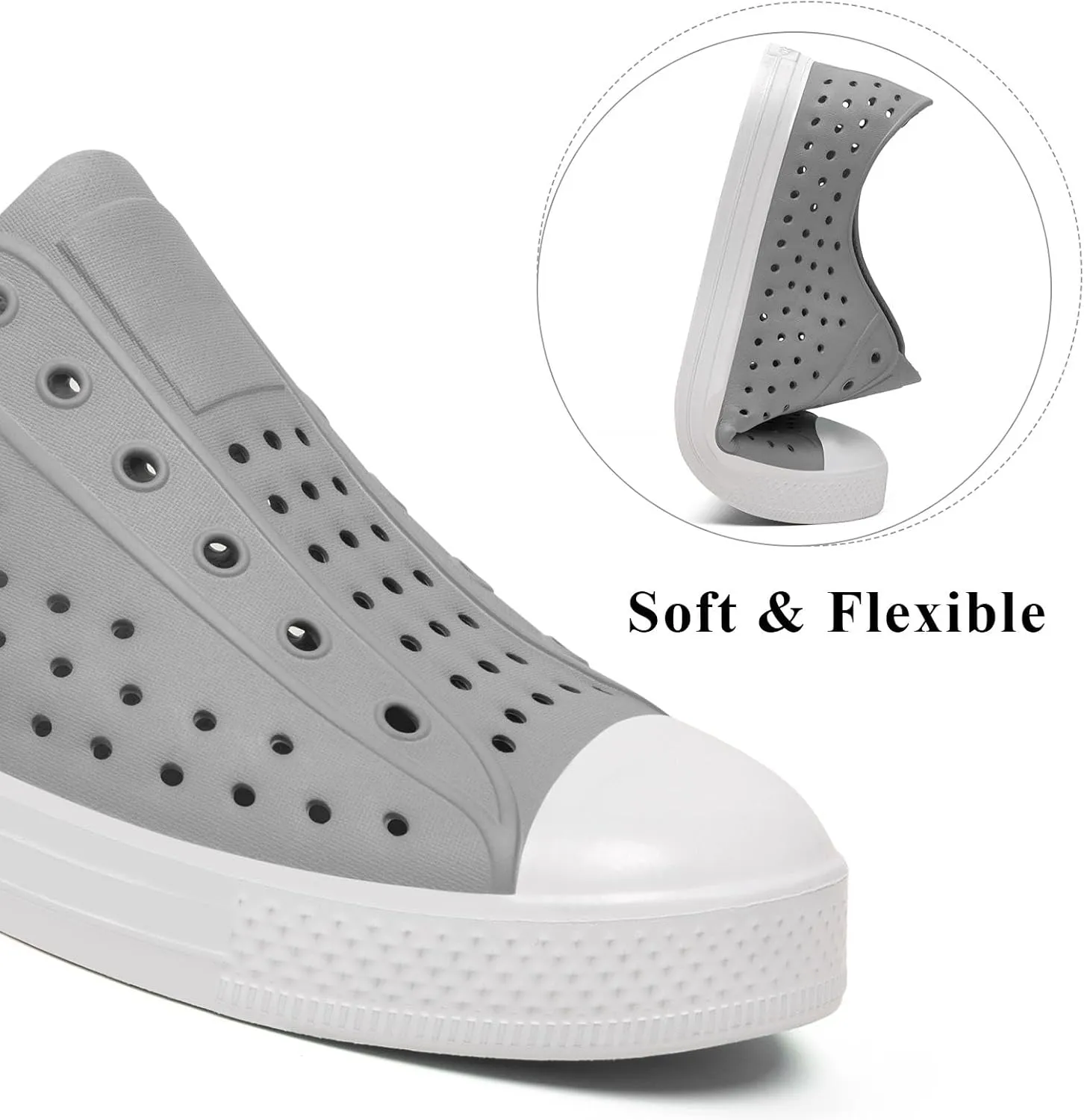 SAGUARO Mens Garden Shoes for Women Breathable Slip-On Gardening Clogs Quick Dry Non-Slip Water Shoe Outdoor Beach Sandals Aero XVII