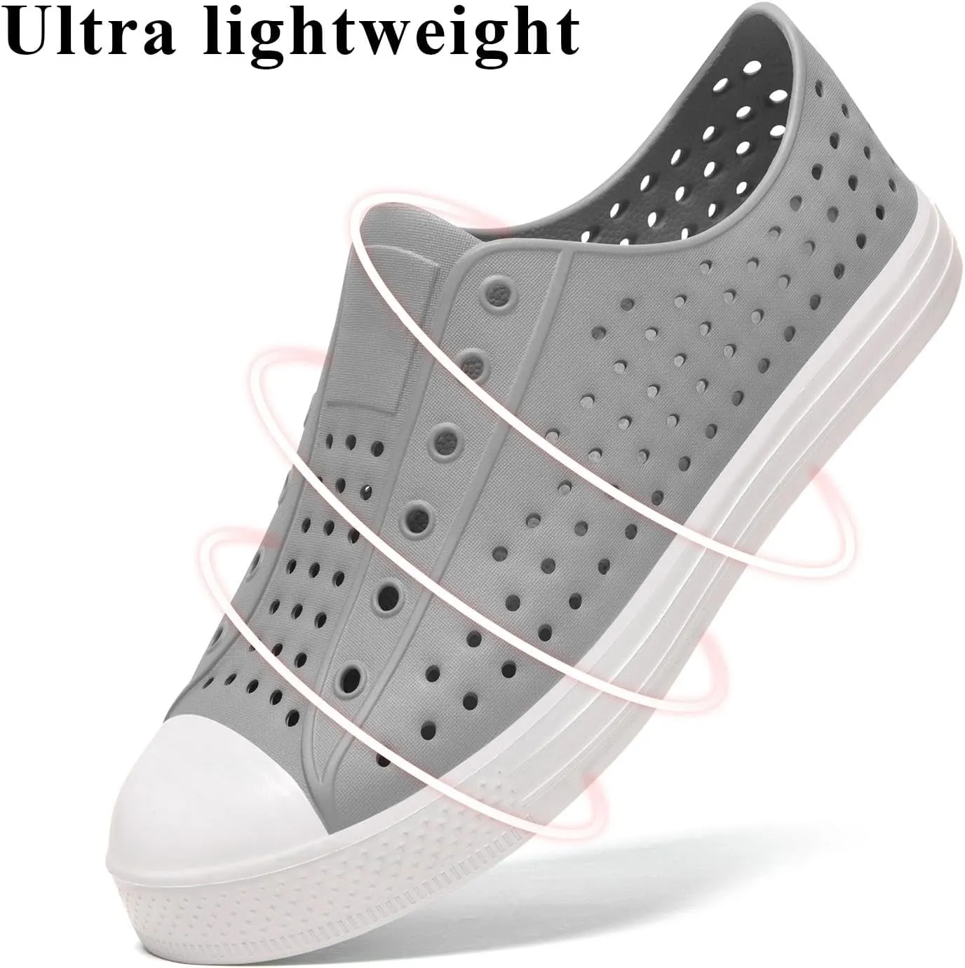 SAGUARO Mens Garden Shoes for Women Breathable Slip-On Gardening Clogs Quick Dry Non-Slip Water Shoe Outdoor Beach Sandals Aero XVII