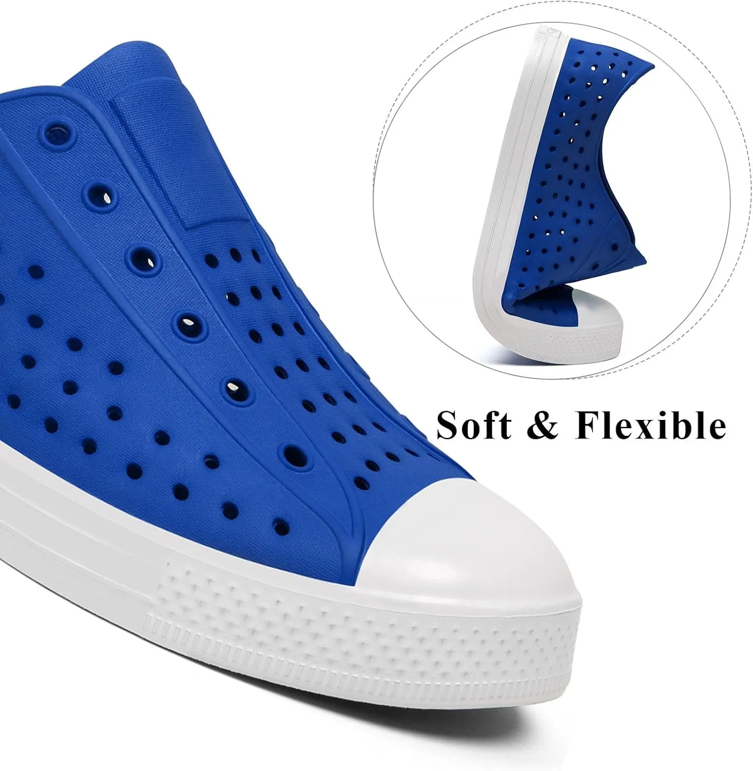SAGUARO Mens Garden Shoes for Women Breathable Slip-On Gardening Clogs Quick Dry Non-Slip Water Shoe Outdoor Beach Sandals Aero XVII