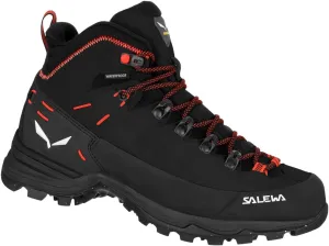 Salewa Alp Mate Mid PTX Hiking Boot - Women's Asphalt/Black 8.5
