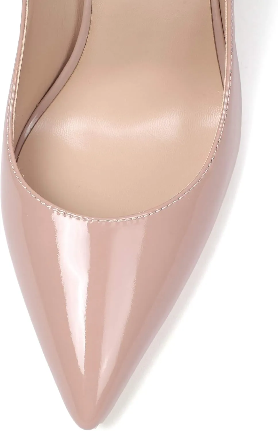 SAMMITOP Women's High Heels Pumps Pointed Toe Stiletto Shoes Slip-on Dress Pump
