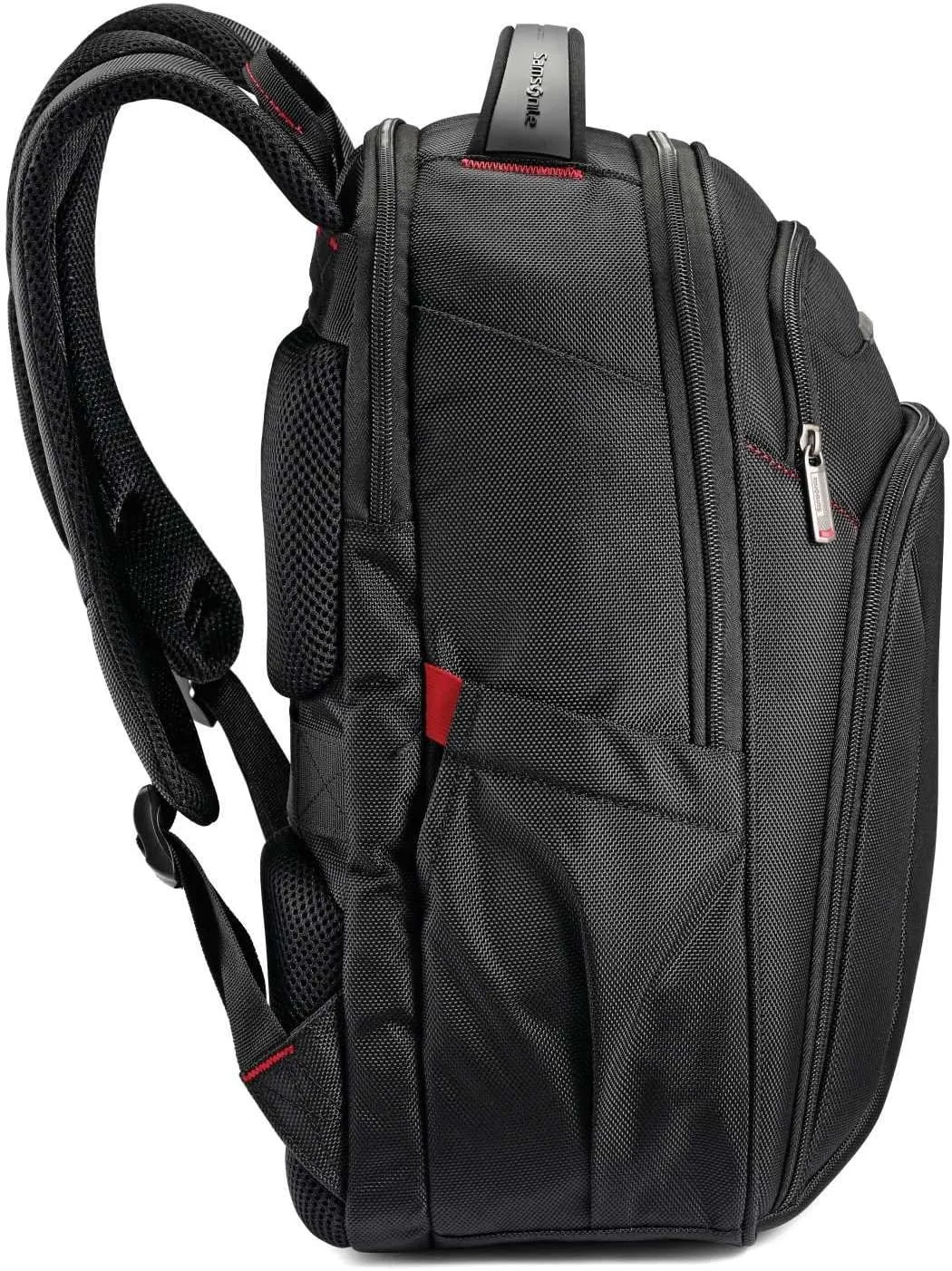 Samsonite Xenon 3.0 Slim Laptop Backpack, 1680D Ballistic Polyester, Fits 15.6” Laptop, TSA Compatible, Air Mesh Back Padding, Tablet Pocket, Smart Sleeve, Quick Stash Pocket, Durable & Lightweight