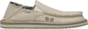 Sanuk Mens Donny Hemp Loafers | Mens Shoes | Slip On Shoes for Men | Men's Slip-on Loafers | Memory Foam Footbed