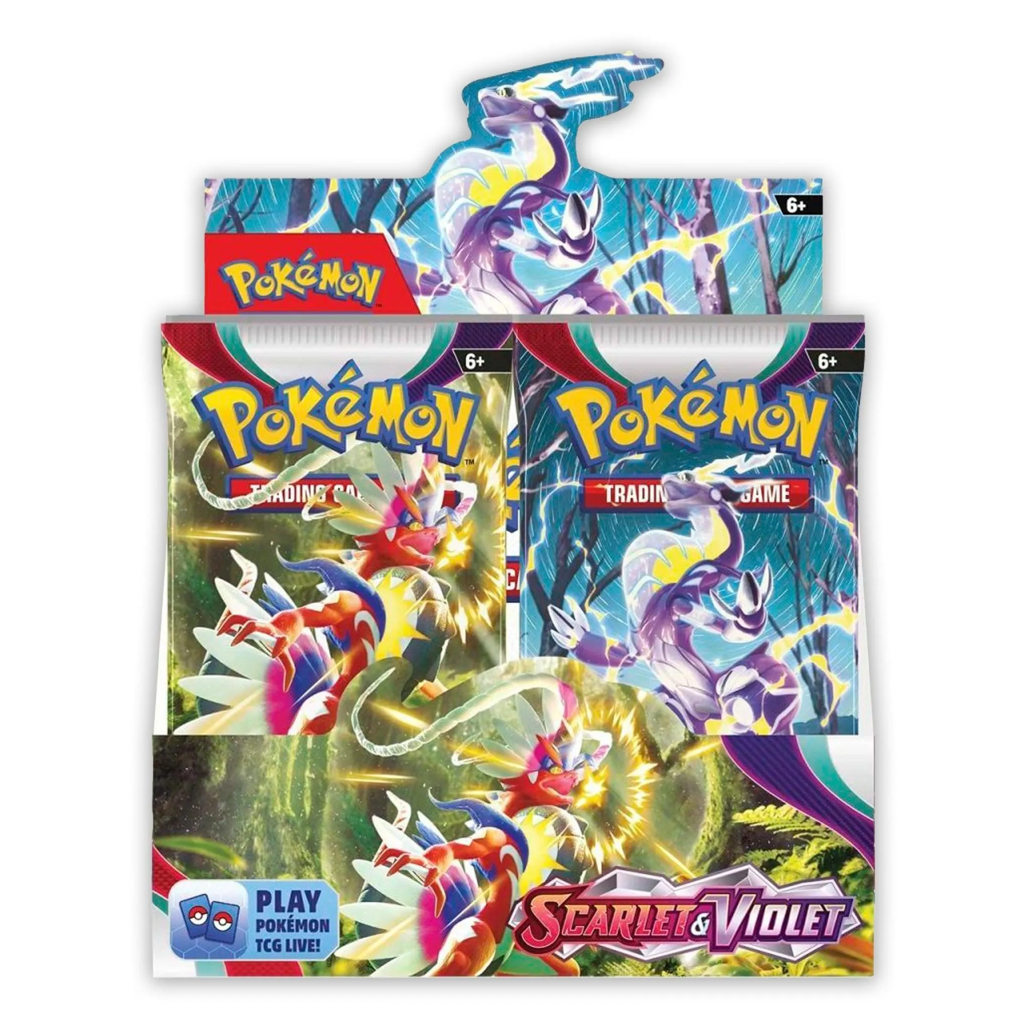 Scarlet & Violet Base Set - Booster Box: Sealed Case (6 Booster Boxes)