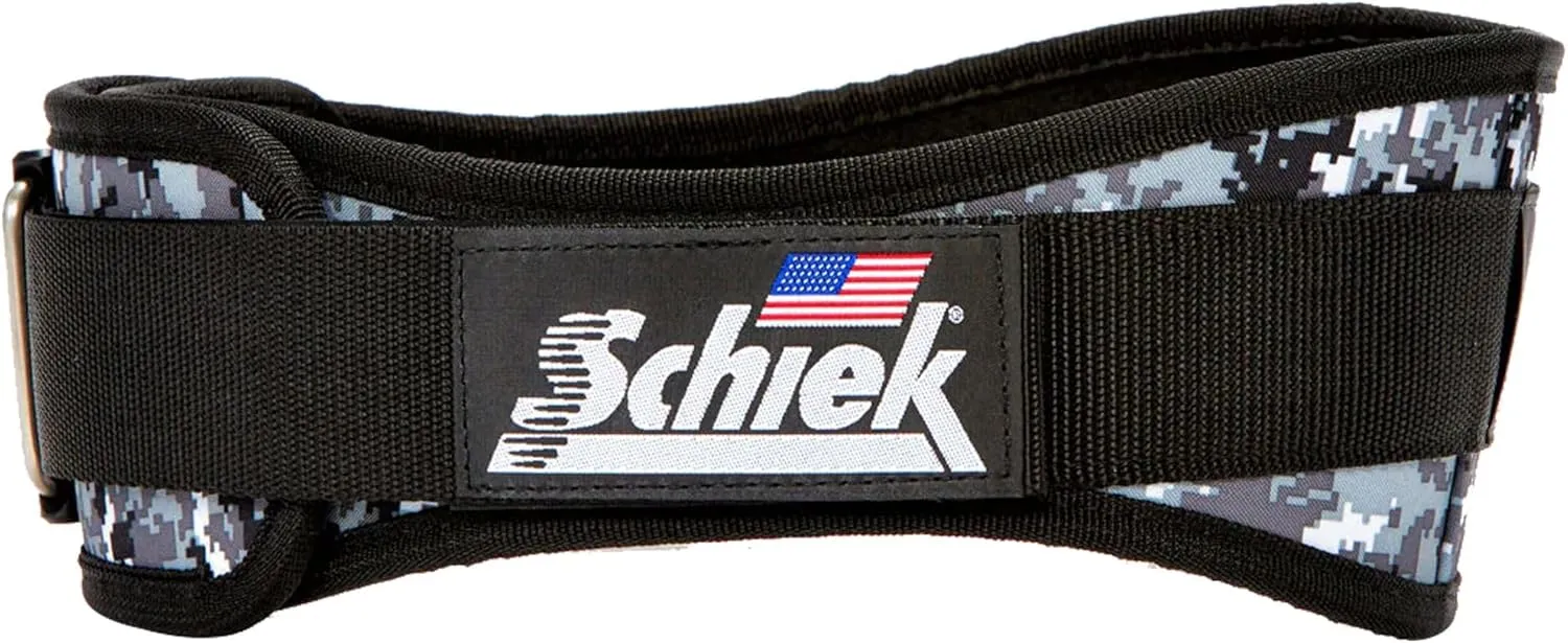 Schiek Sports Model 2004 Nylon 4 3/4" Weight Lifting Belt - Navy