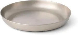 Sea to Summit Detour Stainless Steel Camp Plate, Moonstruck Grey