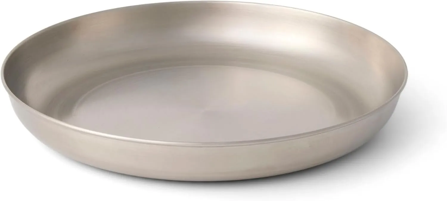 Sea to Summit Detour Stainless Steel Camp Plate, Moonstruck Grey